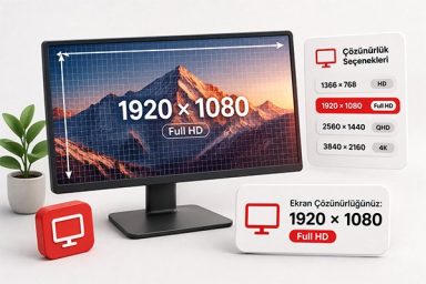 Ekran Çözünürlüğüm Nedir?