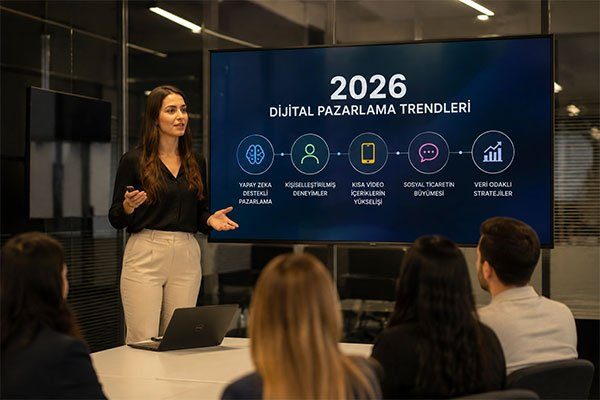 2026 Dijital Pazarlama Trendleri: Markaları Bekleyen Yeni Stratejiler